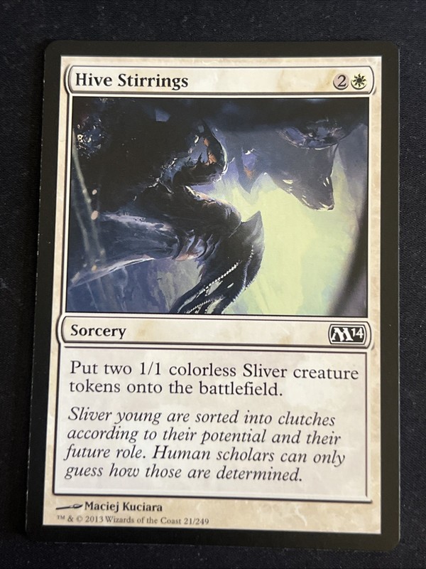1x Hive Stirrings (21) Core Set 2014 M14 LP MTG Magic the Gathering x1 MKE