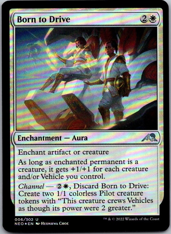 Born to Drive U Kamigawa: Neon Dynasty 6 NM Foil