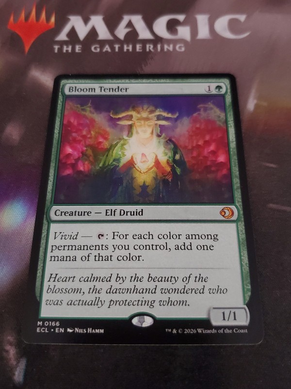 Mtg. Bloom Tender. Lorwyn Eclipsed. Pack Fresh