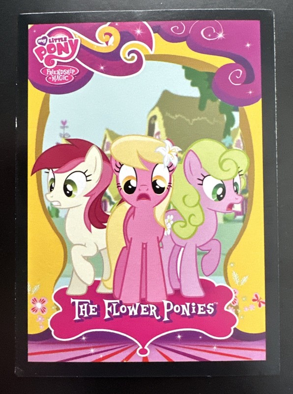#16 The Flower Ponies MLP Series 2 Trading Card Enterplay Hasbro 2013