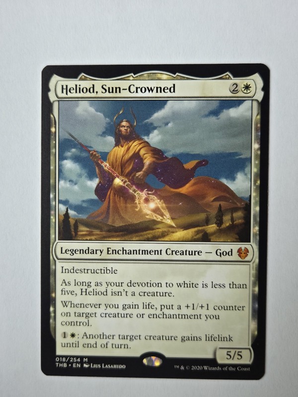 Wizards of the Coast MTG Heliod, Sun-Crowned Theros Beyond Death Mythic 18