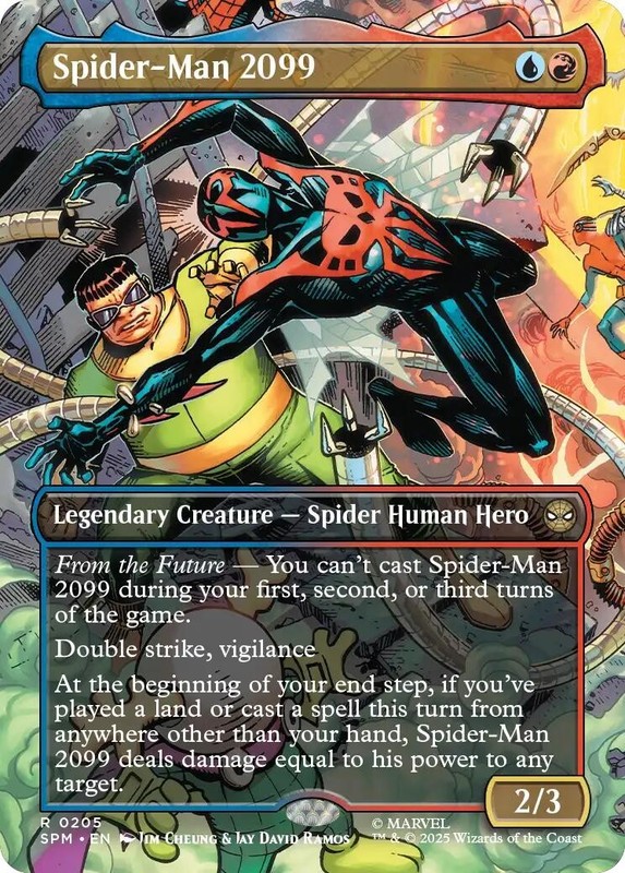 Spider-Man 2099 (0205) (Borderless) – 205 – NM – Marvel’s Spider-Man