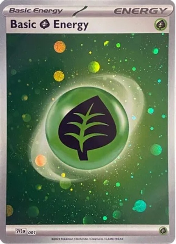 Basic Grass Energy – 001 – Cosmos Holo – Near Mint