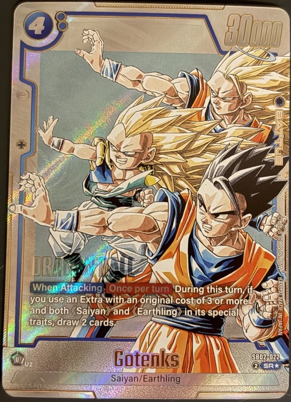 Dragon Ball Super: Fusion World Gotenks – SB02-022 Alternate Art 2025 SR*