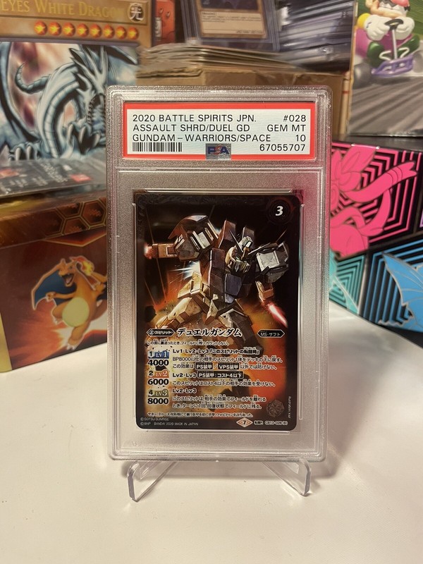 2020 Battle Spirits Gundam Warriors of Space Assault/Duel Gundam Assa PSA 10