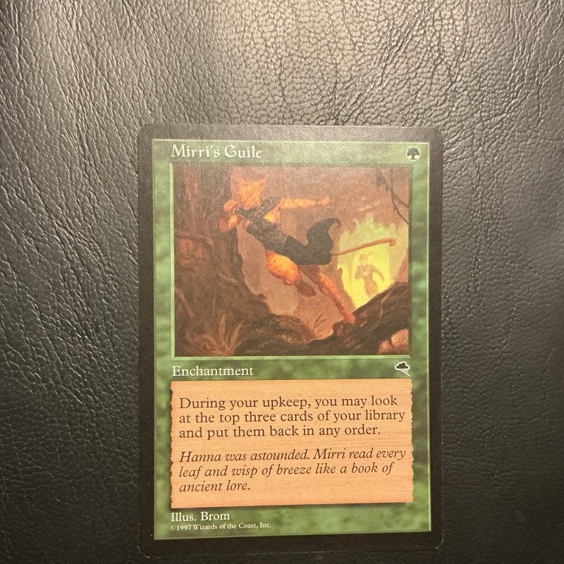 Wizards of the Coast Mirri’s Guile Green Rare Enchantment Tempest Regular Brom