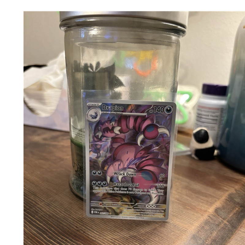 Drapion 097/196 Lost Origin Full Art Foil Rare 140 HP Poison Dark EN Pokémon TCG
