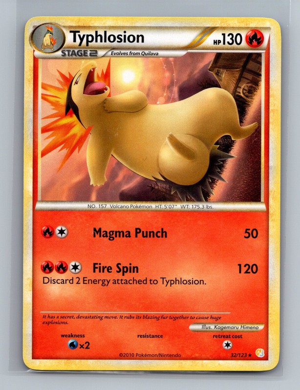 Deck Exclusives #032/123 Typhlosion