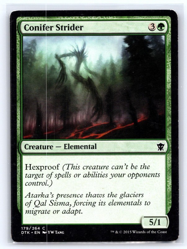 Conifer Strider 179 Common Dragons of Tarkir Magic: The Gathering Lightly Played