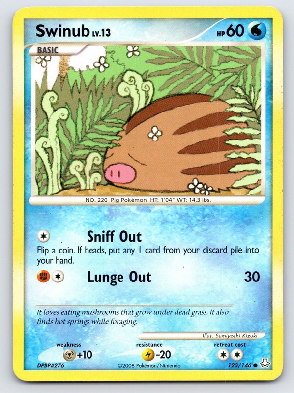 Swinub – Legends Awakened 123/146 – MP Condition