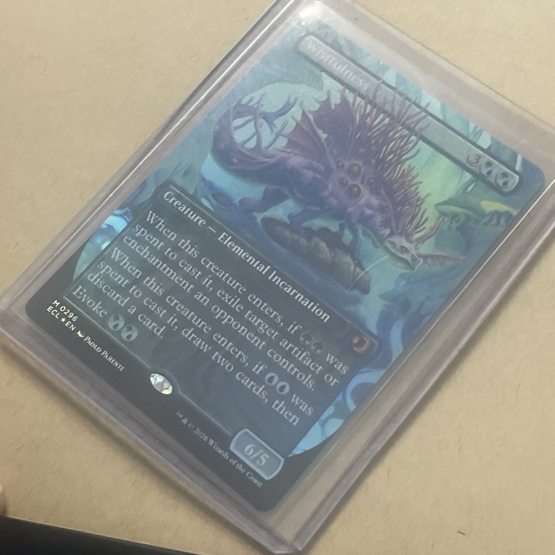 Wistfulness (Borderless) Lorwyn Eclipsed Foil 296 NM gallery