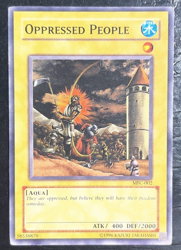 3x Oppressed People MFC-002 Magician's Force Unlimited LP Playset gallery