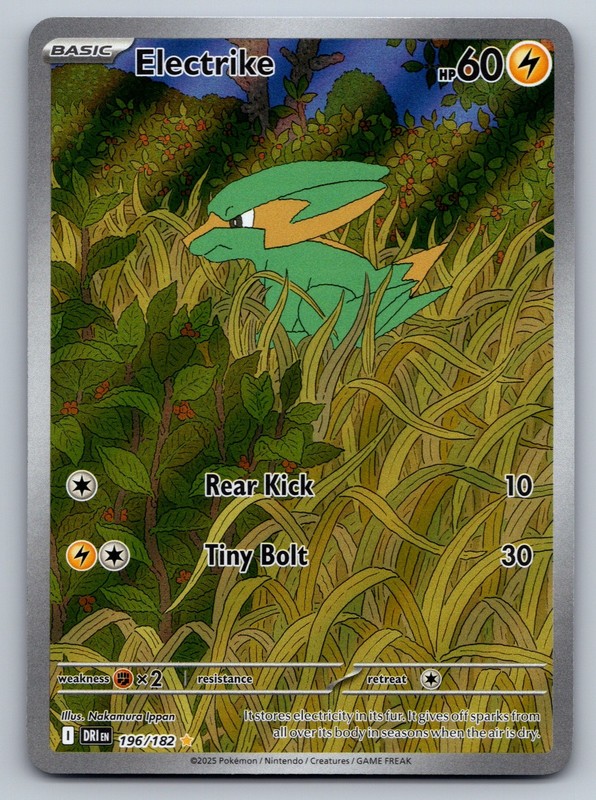 Electrike Illustration Rare DRI SV10: Destined Rivals 196/182 NM Mugi Hamada