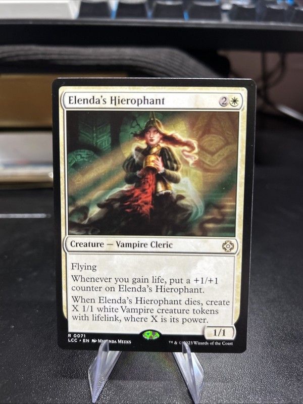 Elenda’s Hierophant; Magic: The Gathering; Commander Lost Caverns of Ixalan