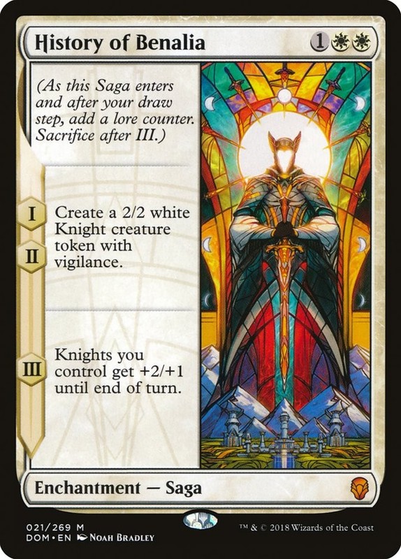 MTG Magic the Gathering History of Benalia (21/296) Dominaria MP