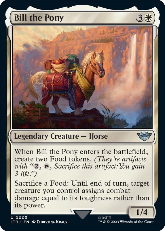 Bill the Pony [Universes Beyond: The Lord of the Rings: Tales of Middle-earth…