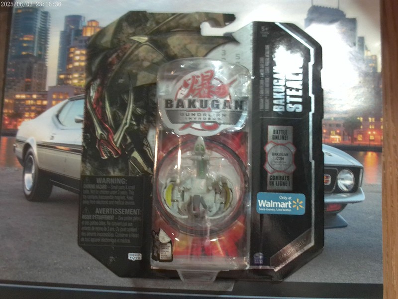 Spin Master Bakugan Gundalian Stealth Bakugranite Grey Strikeflier New Sealed