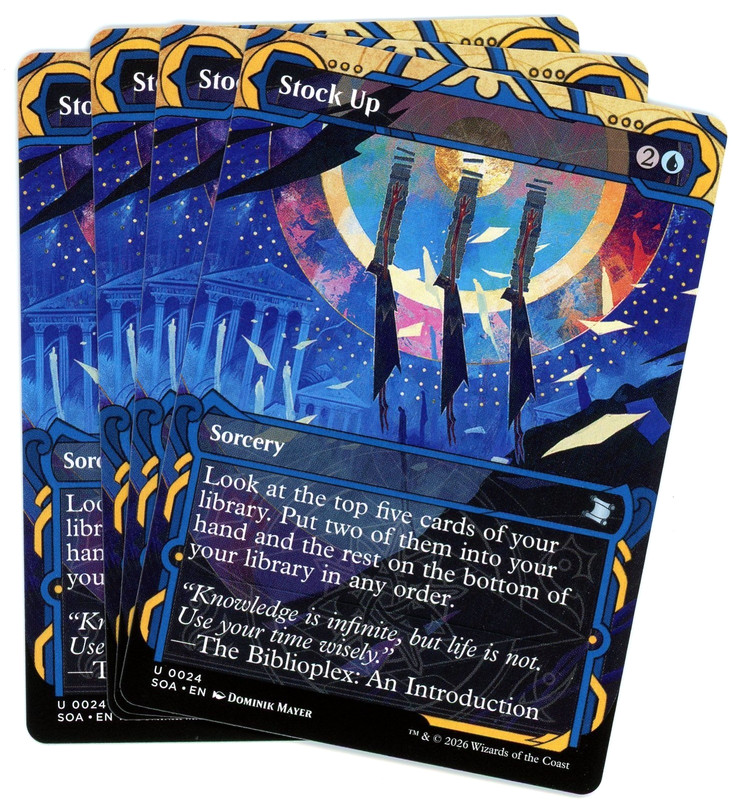 x4 Stock Up (Mystical Archive) 0024 – Secrets of Strixhaven SOA – NM/M MTG