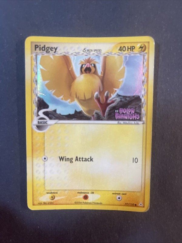 Pidgey (Delta Species) 77/110 Holon Phantoms Reverse Holo