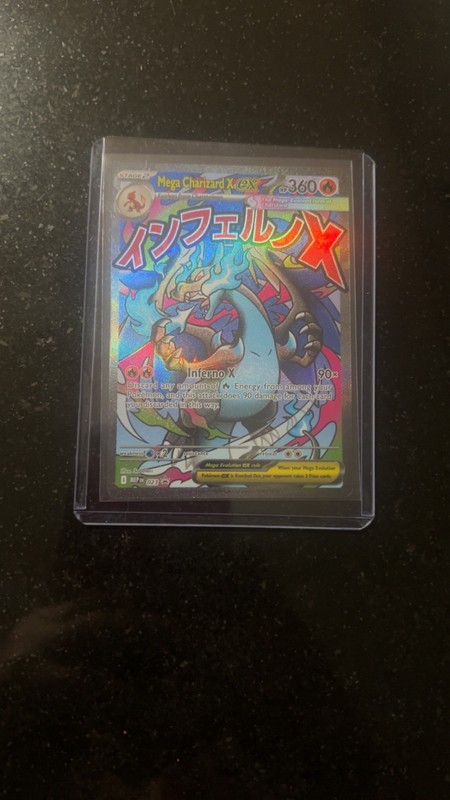 Mega Charizard X ex 023 Me: Mega Evolution Promo Holo