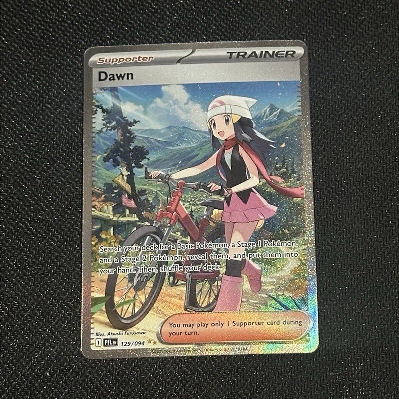 Pokémon Dawn 129/094 Me02: Phantasmal Flames Holo Special Illustration Rare READ