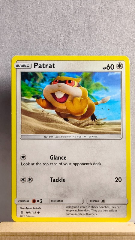Patrat [LP] – Pokemon TCG Guardians Rising 107/145 [Common]