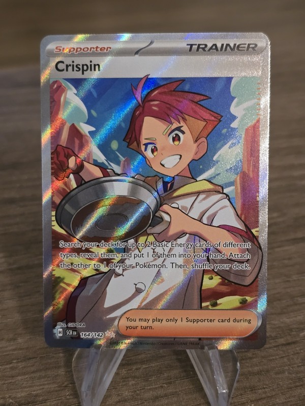 Pokémon TCG Stellar Crown Crispin SCR 164/142