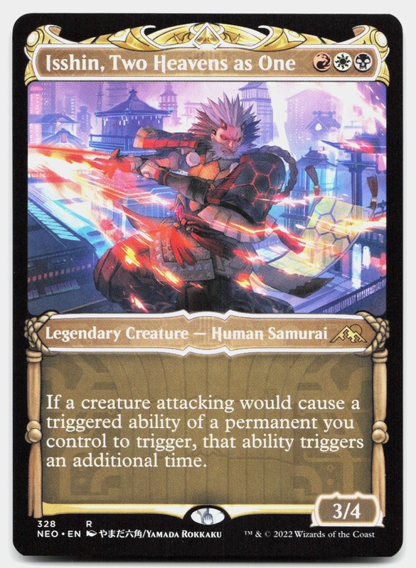 Isshin, Two Heavens as One (Showcase) Kamigawa: Neon Dynasty Regular