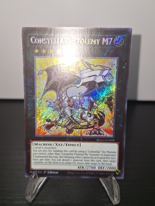 Constellar Ptolemy M7 BLGG-EN009 SECRET RARE NM! FREE SHIPPING! +Bonus Cards!
