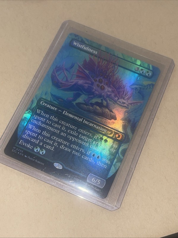 Wistfulness (Borderless) Lorwyn Eclipsed Foil 296 NM gallery