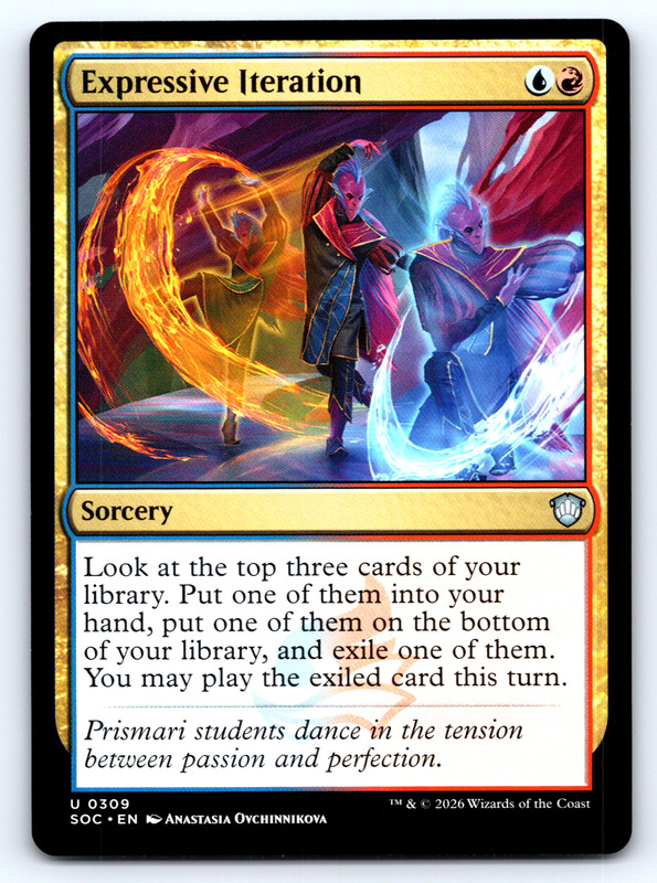 Expressive Iteration – Secrets of Strixhaven Commander – MTG