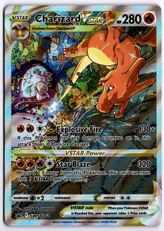 Charizard VSTAR – Promo SWSH: Sword & Shield Promo Cards SWSH262 NM