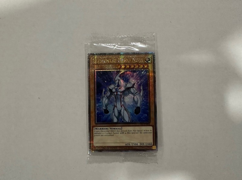 TN23-EN006 Elemental HERO Neos Quarter Century Secret Rare Sealed YuGiOh
