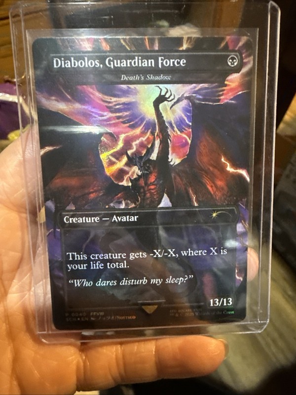Diabolos, Guardian Force - Death's Shadow - Game Day Store Champ Promo -Foil NM gallery