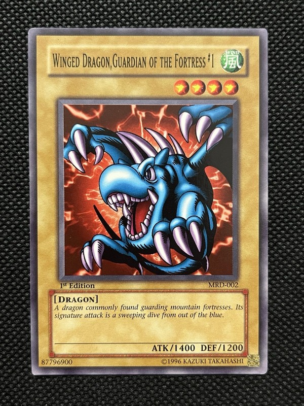 Winged Dragon Guardian of the Fortress #1 MRD-002 Common 1st Edition Near Mint