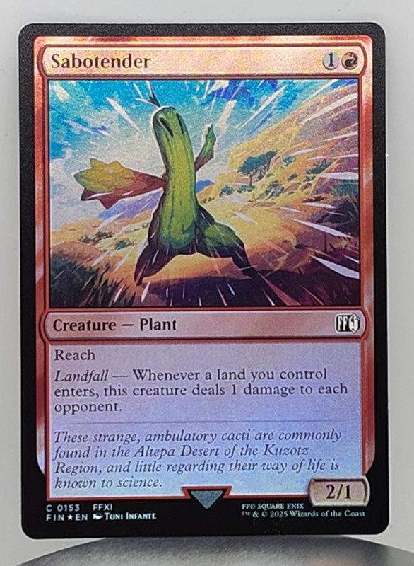 Foil – Sabotender – FINAL FANTASY (FIN)