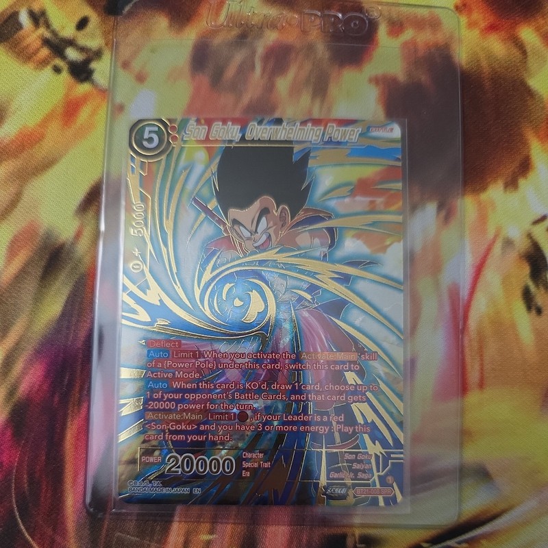 Son Goku, Overwhelming Power BT 21-008 SPR Wild Resurgence-NM