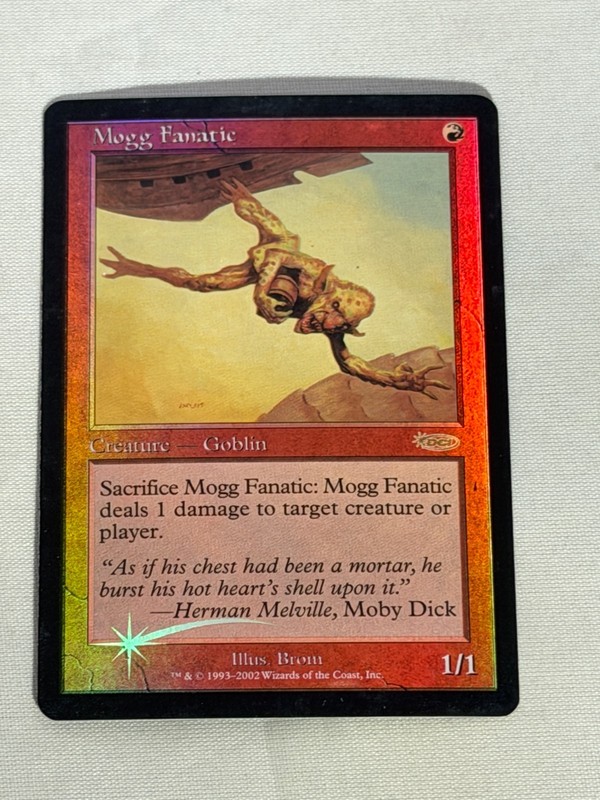 MTG FOIL Mogg Fanatic FNM Promos Magic the Gathering