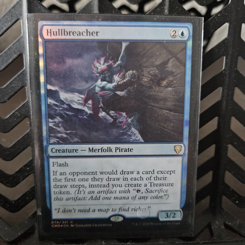 Foil Hullbreacher Commander Legends MTG NM