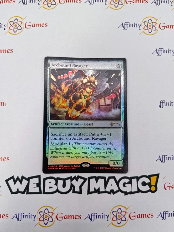 MTG | Arcbound Ravager | Unique & Misc | Foil | Light Played | English
