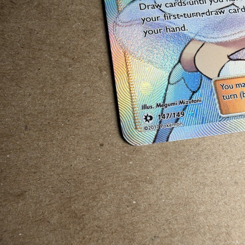 Pokemon Lillie Full Art Ultra Rare Card Sun and Moon Base Set 147/149 gallery