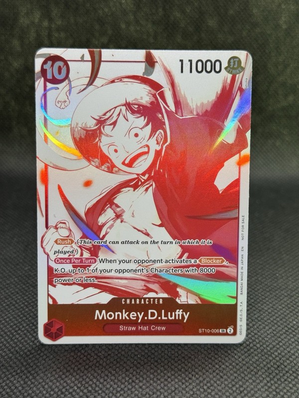 Monkey.D.Luffy (ST10-006) (3rd Anniversary Treasure Campaign Pack) – (OP-PR)