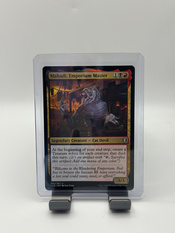 MTG, Mahadi, Emporium Master $3 ORDER MIN 282 Battle for Baldur’s Gate Regular