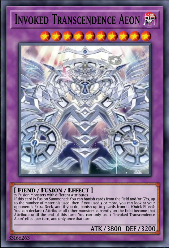 Yugioh! Invoked Transcendence Aeon CHAOS ORIGINS PREORDER