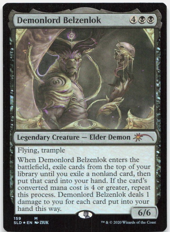 Demonlord Belzenlok *Foil* SLD 159 NM-LP