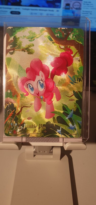 PINKIE PIE RUBY RARE 1ST ED FANTASY WONDERLAND BP01-RR03 ENGLISH