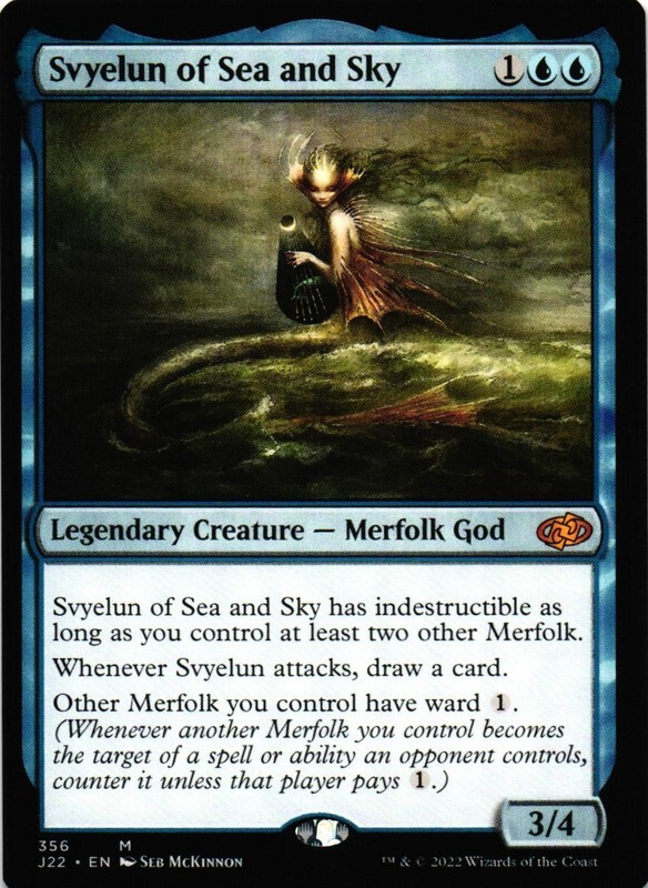 MTG TCG – Svyelun of Sea and Sky 356 Jumpstart 2022 – NM