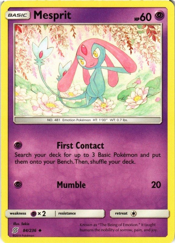 SM – Unified Minds #84/236 Mesprit