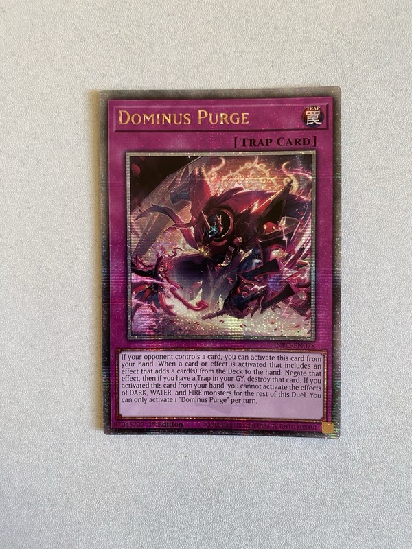 Dominus Purge INFO-EN078 Quarter Century Secret Rare
