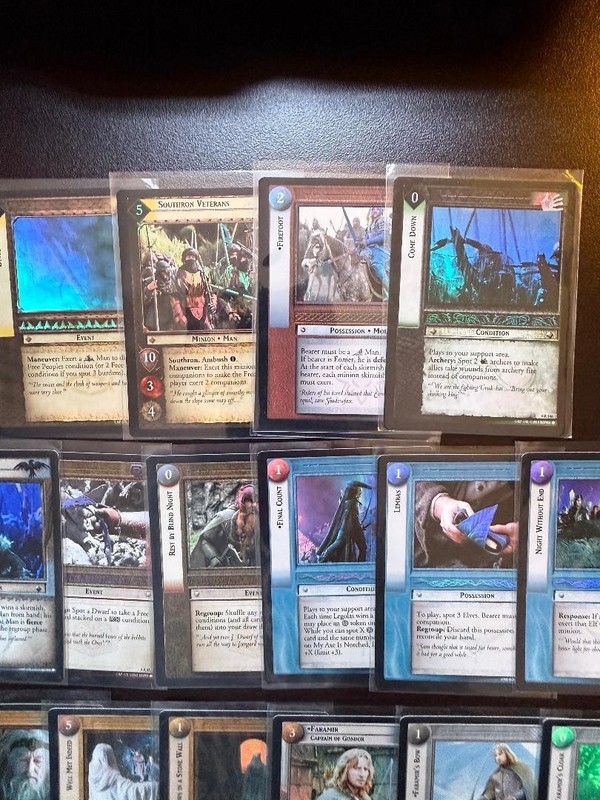Lord of the Rings TCG Decipher Foil Rare Multi-Listing Near Mint! gallery